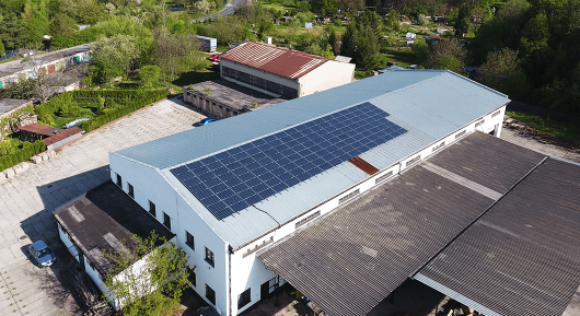 FVE - Výkon 39,96kWp + AKU 42,5kWh