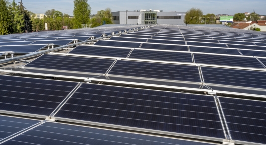 Komerční FVE Pumpa Brno, 570 kWp