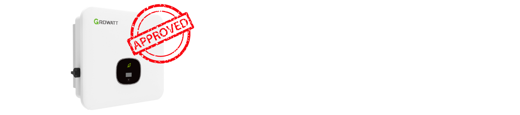 Growatt MOD je schválený pro připojení do české distribuční sítě